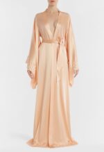 Long Bridesmaids Silk Robe